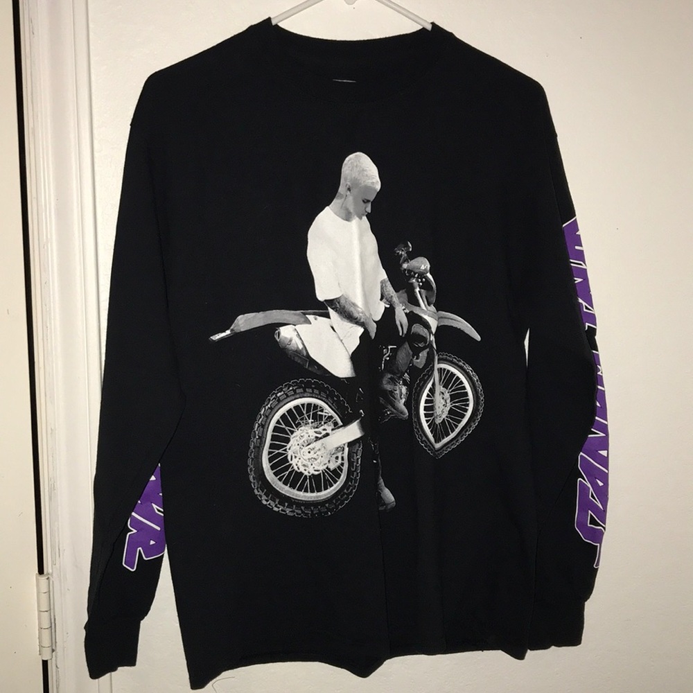 Justin Bieber stadium tour shirt
